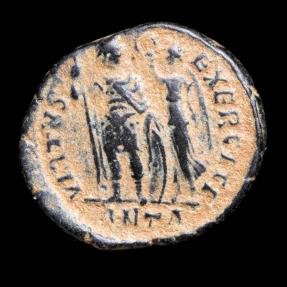 Ancient Coins - Arcadius - VIRTVS EXERCITI, Antiochia - 18 mm / 2.43 gr.