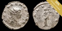 Ancient Coins - Gallienus Antoninianus - SALVS AVG - 21 mm / 2.33 gr.