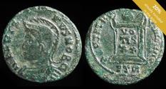 Ancient Coins - Crispus - BEATA TRANQVILITAS, Trier - 19 mm / 2.12 gr.