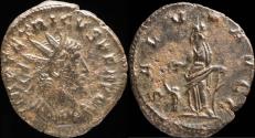Ancient Coins - Tetricus II - SALVS AVGG - 20 mm / 2.81 gr.
