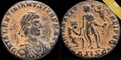 Ancient Coins - Valentinian - REPARATIO REIPVB, Siscia - 21 mm / 5.03 gr.