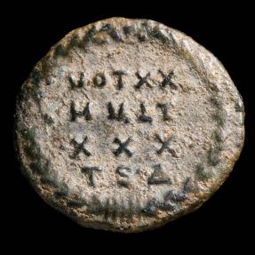 Ancient Coins - Constantine I - VOT XX MLT XXX, Thessalonic - 19 mm / 3.24 gr.