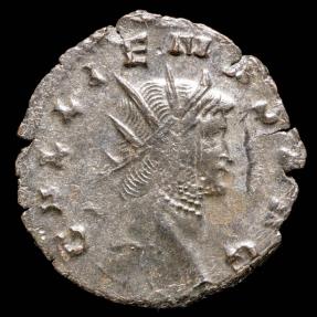 Ancient Coins - Gallienus Antoninianus -ABVNDANTIA AVG - 21 mm / 2.18 gr.