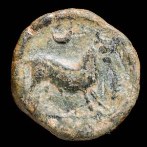 Ancient Coins - Ancient Hispania - Castulo - (Jaén) Ae Quadrans - 19 mm / 5.95 gr.