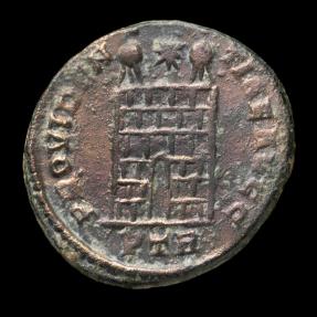 Ancient Coins - Contantine I - PROVIDENTIAE AVGG, Treveri - 18 mm / 3.10 gr.