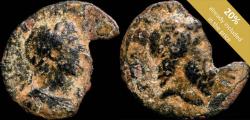 Ancient Coins - Hadrian and Jupiter, Ae Quadrans - 19 mm / 1.8 gr.