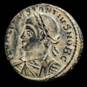 Ancient Coins - Constantine II - PROVIDENTIAE CAESS, Rome - 19 mm / 3.73 gr.