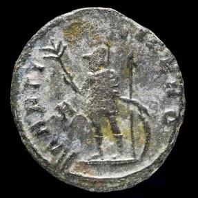 Ancient Coins - Gallienus Antoninianus - MARTI PACIFERO - 23 mm / 3.41 gr.