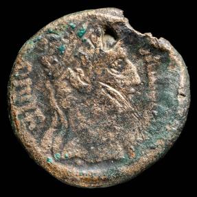 Ancient Coins - Ancient Hispania - Bilbilis, Calatayud (Zaragoza) Ae As - 28 mm / 11.94 gr.