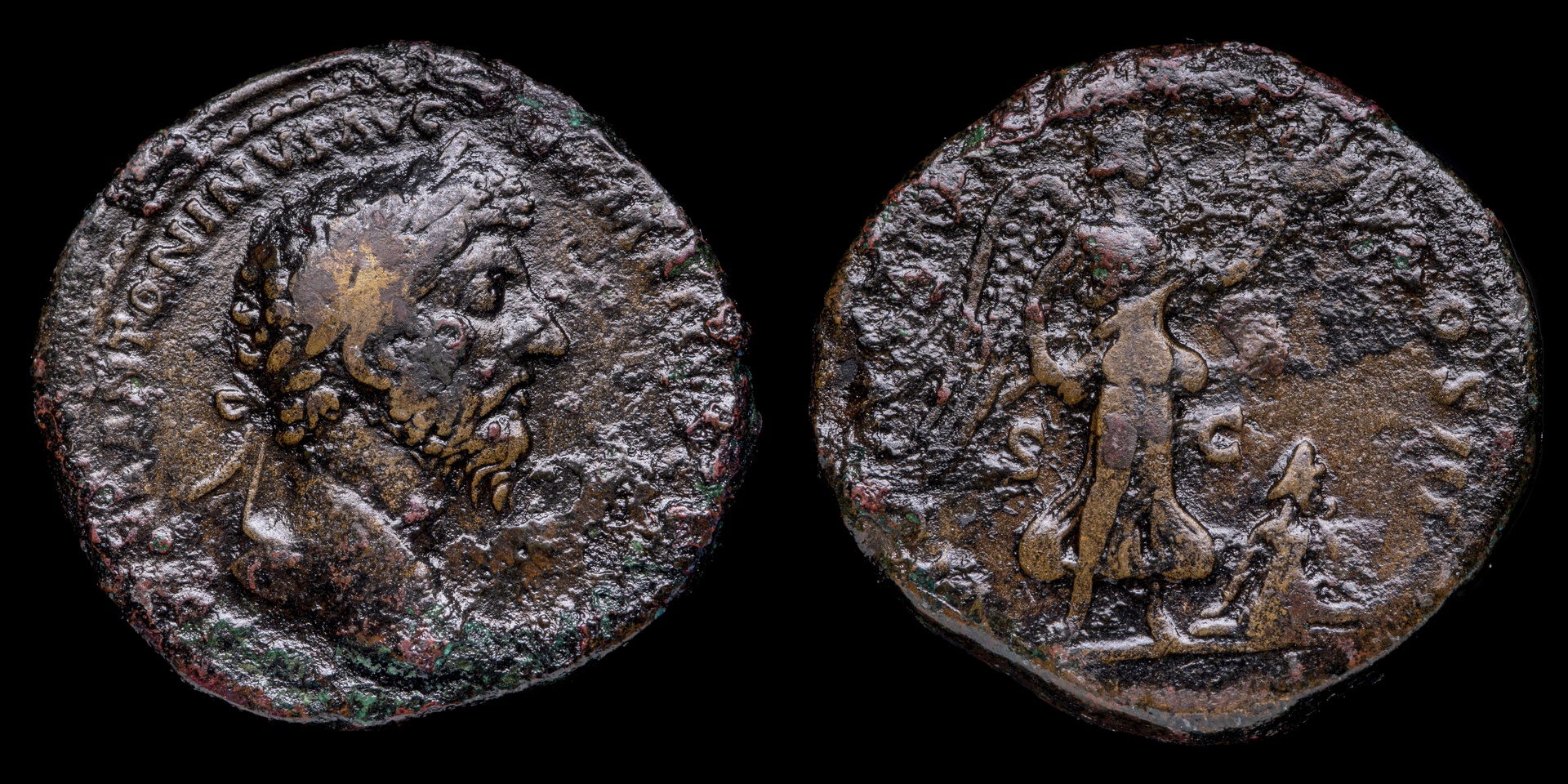Marcus Aurelius Sestertius - VICT AVG TR P XVIII IMP II COS III SC