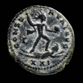 Ancient Coins - Aurelian Antoninianus -CONSERVAT AVG / XXI, Antiochia (rare)- 23 mm / 3.56 gr.