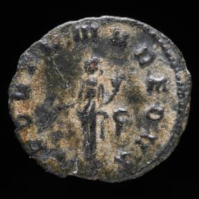 Ancient Coins - Gallienus Antoninianus - FORTVNA REDVX - 22 mm / 3.26 gr.