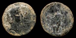Ancient Coins - Ancient Hispania - Irippo, Dos Hermanas (Sevilla) Ae Semis - 29 mm / 10.31 gr.