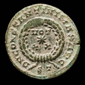 Ancient Coins - Constantine I - DN CONSTANTINI MAX AVG VOT XX, Ticinum - 18 mm / 2.79 gr.