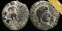 Ancient Coins - Valentinian II (Barbarous) - REPARATIO REIPVB - 21 mm / 3.30 gr.