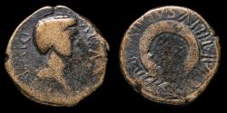 Ancient Coins - Ancient Hispania Augustus Semis, CARTAGHE NOVA (Cartagena, Murcia) - 18 mm / 4,90 gr.