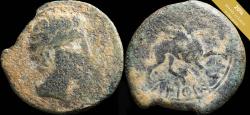 Ancient Coins - Ancient Hispania - Castulo, Cazlona (Jaen), Ae As - 29 mm / 15.17 gr.