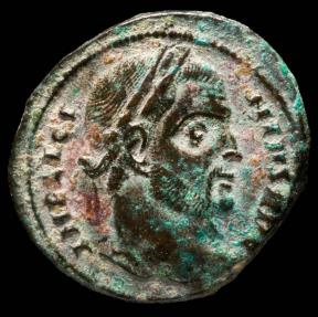 Ancient Coins - Licinius I - DOMINI N LICINI AVG VOT XX, Siscia - 20 mm / 2.95 gr.