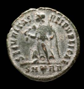 Ancient Coins - Gratian - SECVRITAS REIPVBLICE, Rome - 18 mm / 2.33 gr.