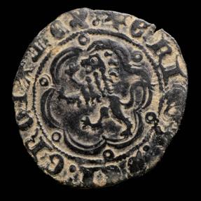 Ancient Coins - Blanca Enrique III, Toledo Mint (BAU 861) - 23 mm / 1.84 gr.