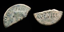 Ancient Coins - Ancient Hispania - Augustus, Emerita Augusta (Merida) Ae As - 27 mm / 5.20 gr.