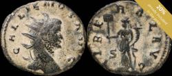 Ancient Coins - Gallienus Antoninianus - LIBERAL AVG - 20 mm / 3.11 gr.
