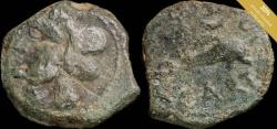 Ancient Coins - Ancient Hispania - Carteia, San Roque (Cadiz) Ae Semis - 24 mm / 10.19 gr.
