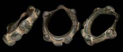 Ancient Coins - Ancient Bronce Precoin, Ring Decorate Shape - 28 mm / 10,97 gr.