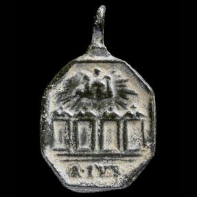 Religious Medal Roman Jubilee 1675, 22x14 mm. | Ancient Coins