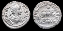 Ancient Coins - Caracalla Denarius - INDVLGENTIA AVGG/IN CARTH - 18 mm / 3,22 gr
