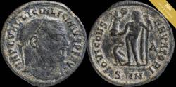 Ancient Coins - Licinius I Follis - IOVI CONSERVATORI, Nicomedia - 21 mm / 3.36 gr.