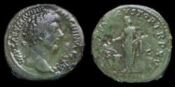 Ancient Coins - Marcus Aurelius Sestertius - SALVTI AVGVSTOR TR P XVII COS III - 33 mm / 29,66 gr.