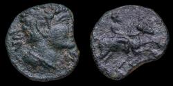Ancient Coins - Ancient Hispania - Kese Tarraco (Tarragona) Ae Semis - 22 mm / 5,69 gr.