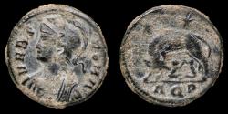 Ancient Coins - Constantine I Commemorative Series - VRBS ROMA, Aquileia - 17 mm / 2,55 gr.
