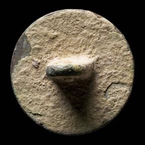 Ancient Coins - Button Voluntarios Realistas Infantry 1823-1833 - 21 mm.