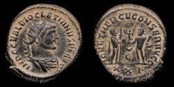 Ancient Coins - Diocletian Antoninianus - IOV ET HERCV CONSER AVGG, Antiochia - 22 mm / 4,53 gr