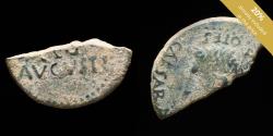 Ancient Coins - Ancient Hispania - Augustus, Emerita Augusta (Merida) Ae As - 27 mm / 5.20 gr.