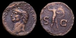 Ancient Coins - Claudius As - MINERVA SC - 26 mm / 9,20 gr.