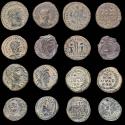 Ancient Coins - Roman Empire Lot of 8 coins minted between the 3rd and 4th centuries AD.