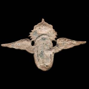 Ancient Coins - Military Badge, Air Mail Alfonso XII, 52x32 mm.