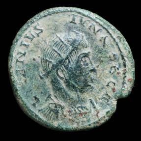 Ancient Coins - Licinius (Barbarous) - BEATA TRANQVILITAS VOTIS XX Trier - 19 mm / 2.52 gr.