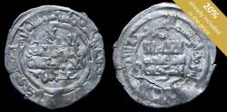 Ancient Coins - Dirham Hisam II, Al-Andalus 383 H - 22 mm / 1.61 gr.