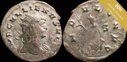 Ancient Coins - Gallienus Antoninianus - INDVLG AVG - 22 mm / 2.11 gr.