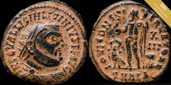 Ancient Coins - Licinius I - IOVI CONSERVATORI, Alexandria - 20 mm / 2.75 gr.
