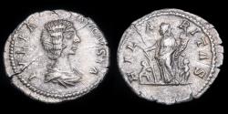 Ancient Coins - Julia Domna Denarius - HILARITAS - 15 mm / 3.20 gr