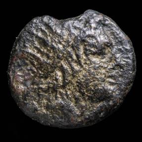 Ancient Coins - Islands of Caria, Rodhes Greek bronze - 17 mm / 3.75 gr.