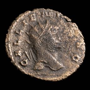 Ancient Coins - Gallienus Antoninianus - DIANAE CONS AVG, Roma - 21 mm / 2.92 gr.