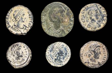 Ancient Coins - Roman Empire, 6 coins Lot.