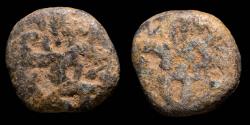 Ancient Coins - Ancient Hispania - Ebusus (Ibiza) Lead - 12 mm / 1.96 gr.