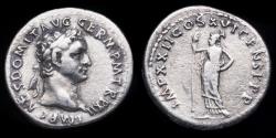 Ancient Coins - Domitian Denarius - IMP XIIII COS XIII CENS P P P - 18 mm / 3,42 gr